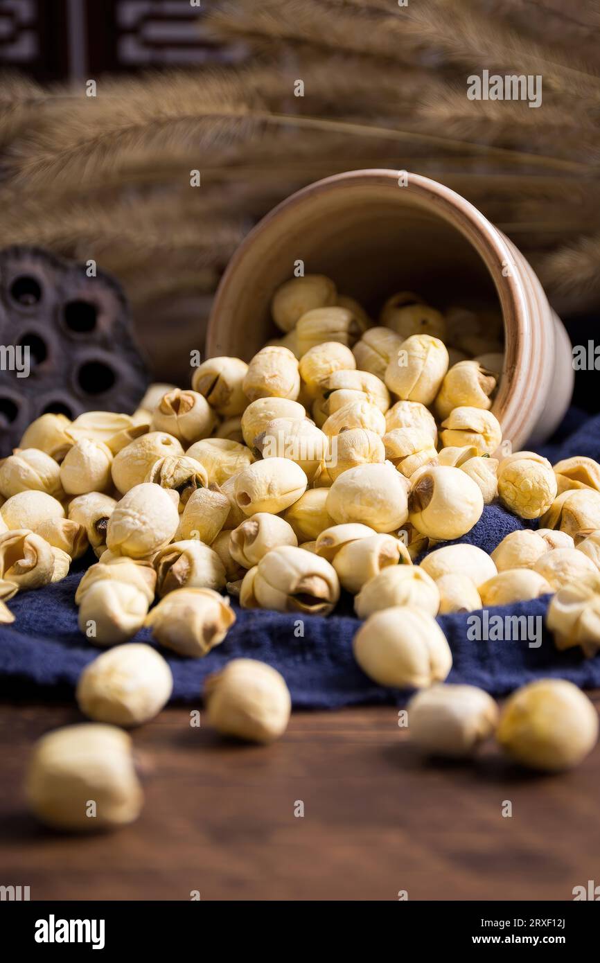 Images of lotus seeds with highresolution photos, nutrientrich, low