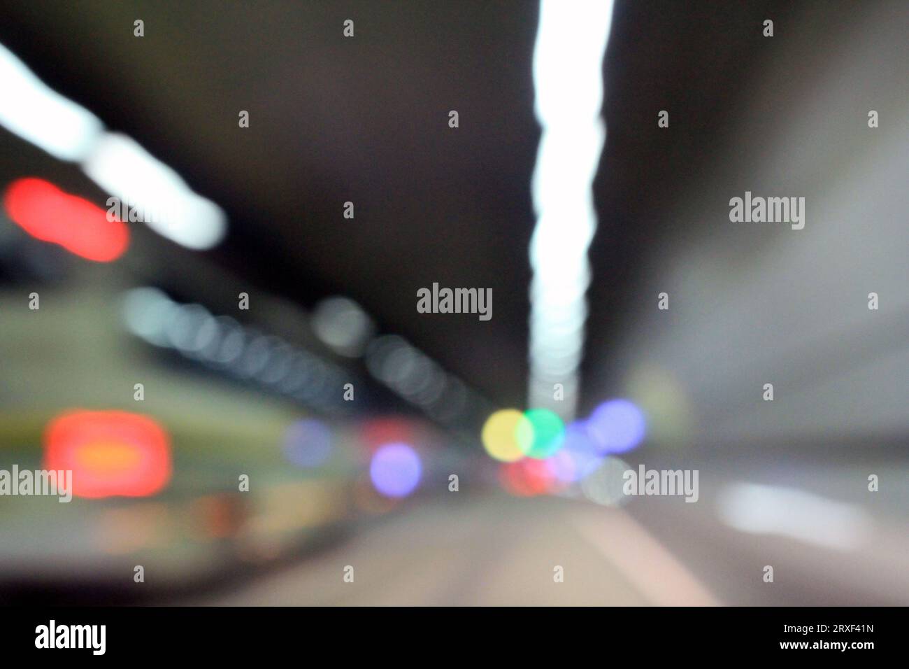 Defocused blur image cars hi-res stock photography and images - Alamy
