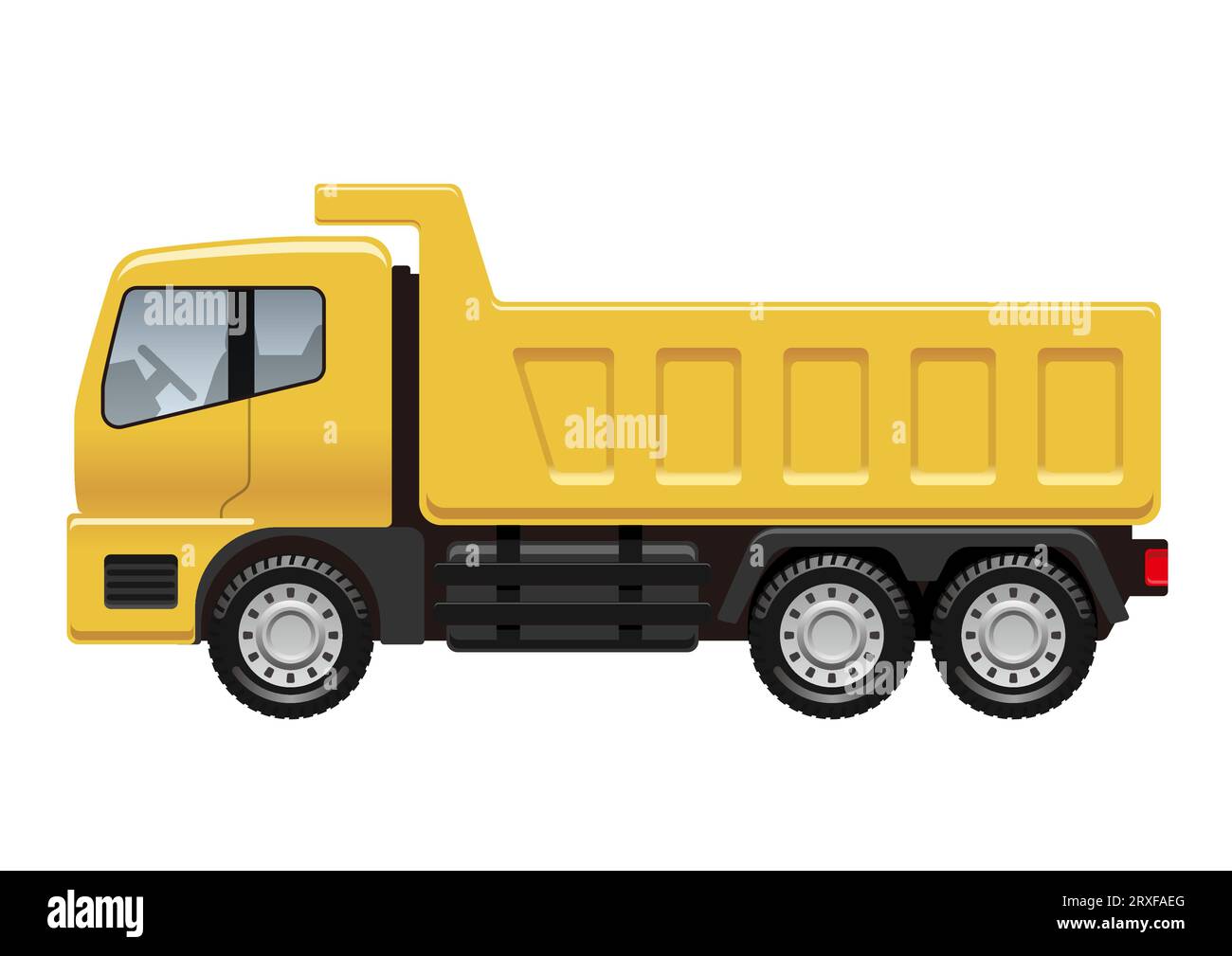 Dumper truck side view hires stock photography and images Alamy