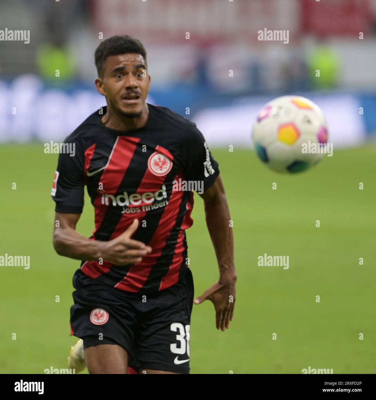Ansgar. Knauff fotografiert beim Fußball Bundesliga Spiel Eintracht ...