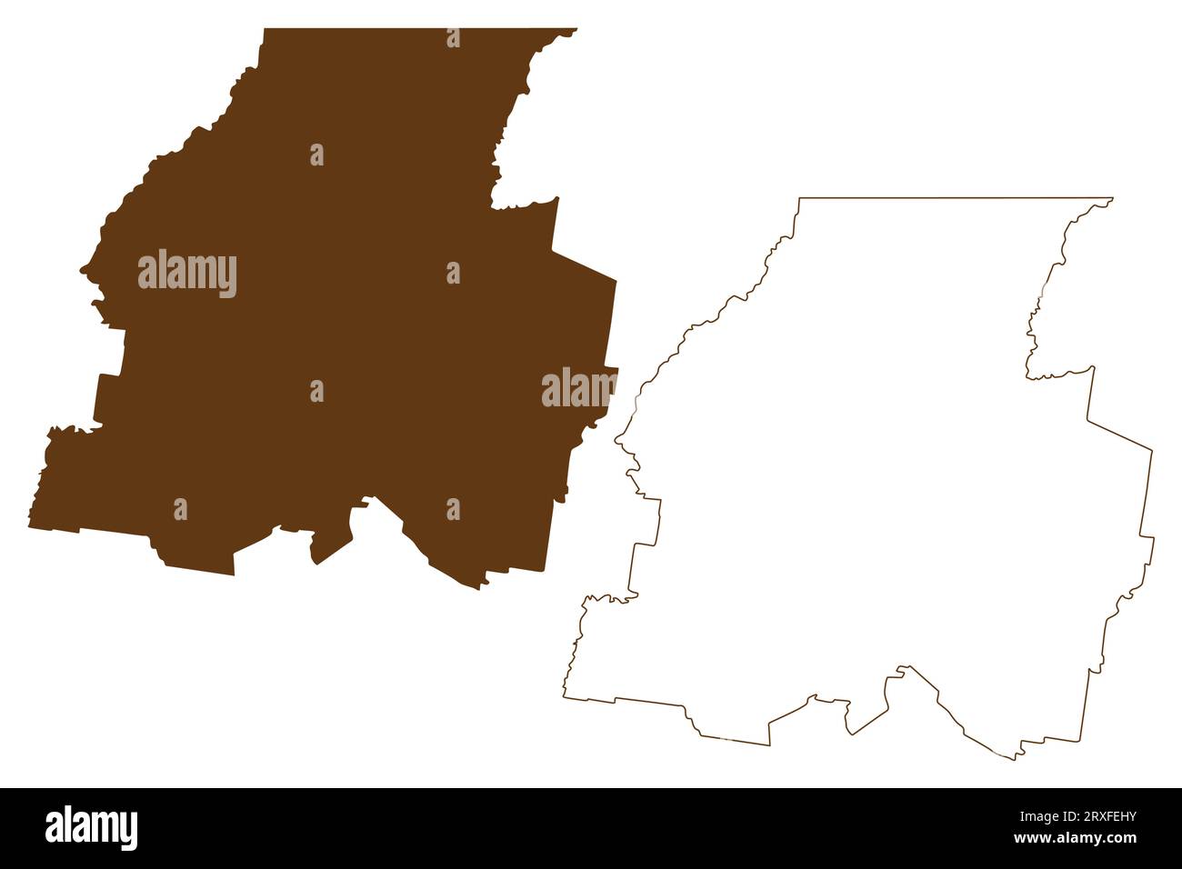 Nsw map Stock Vector Images Alamy