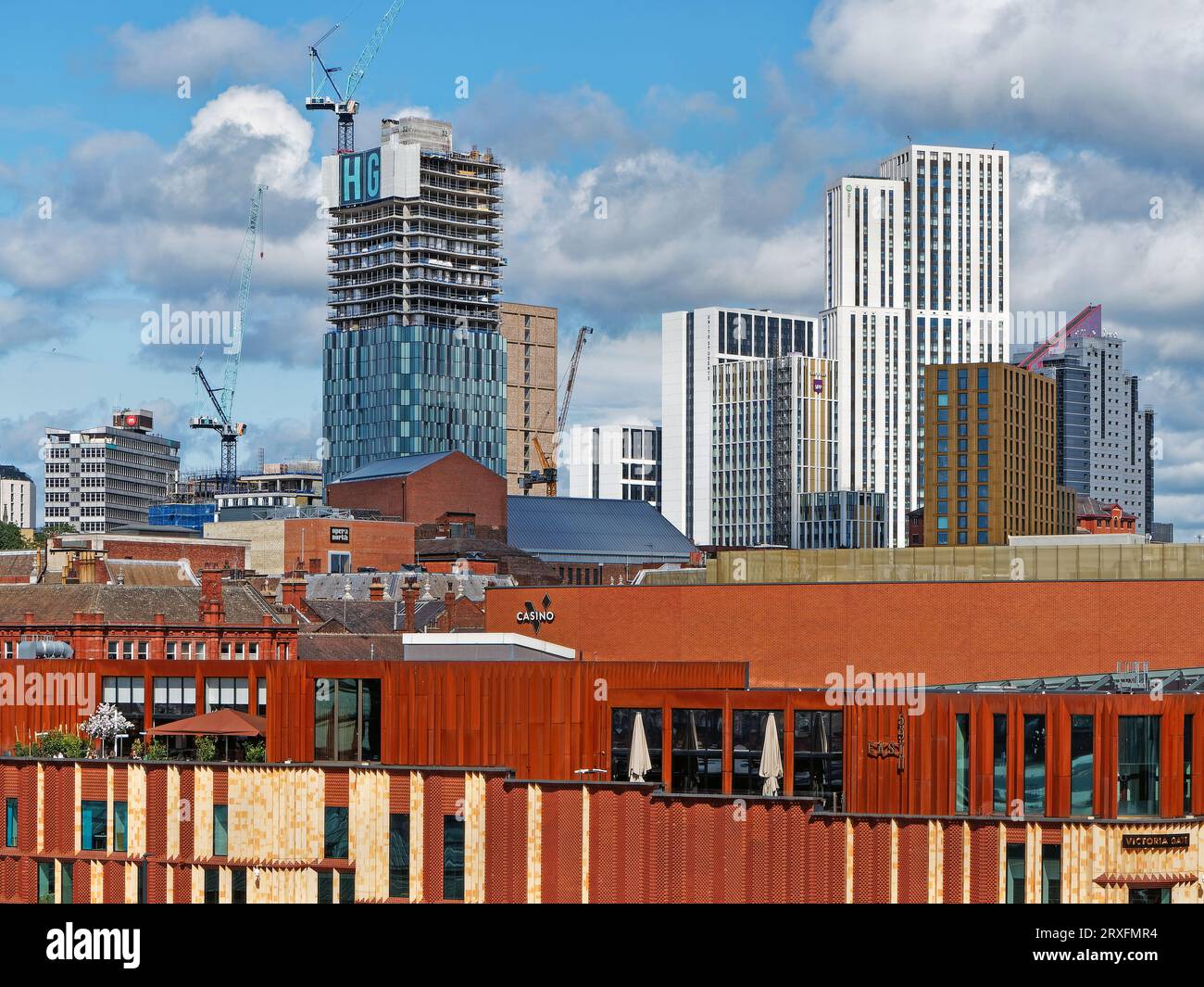 UK, West Yorkshire, Leeds, Arena Quarter, Altus House, Opal Tower, Vita