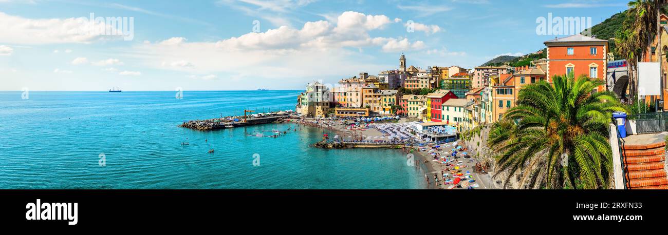 Italian town Bogliasco Stock Photo Alamy