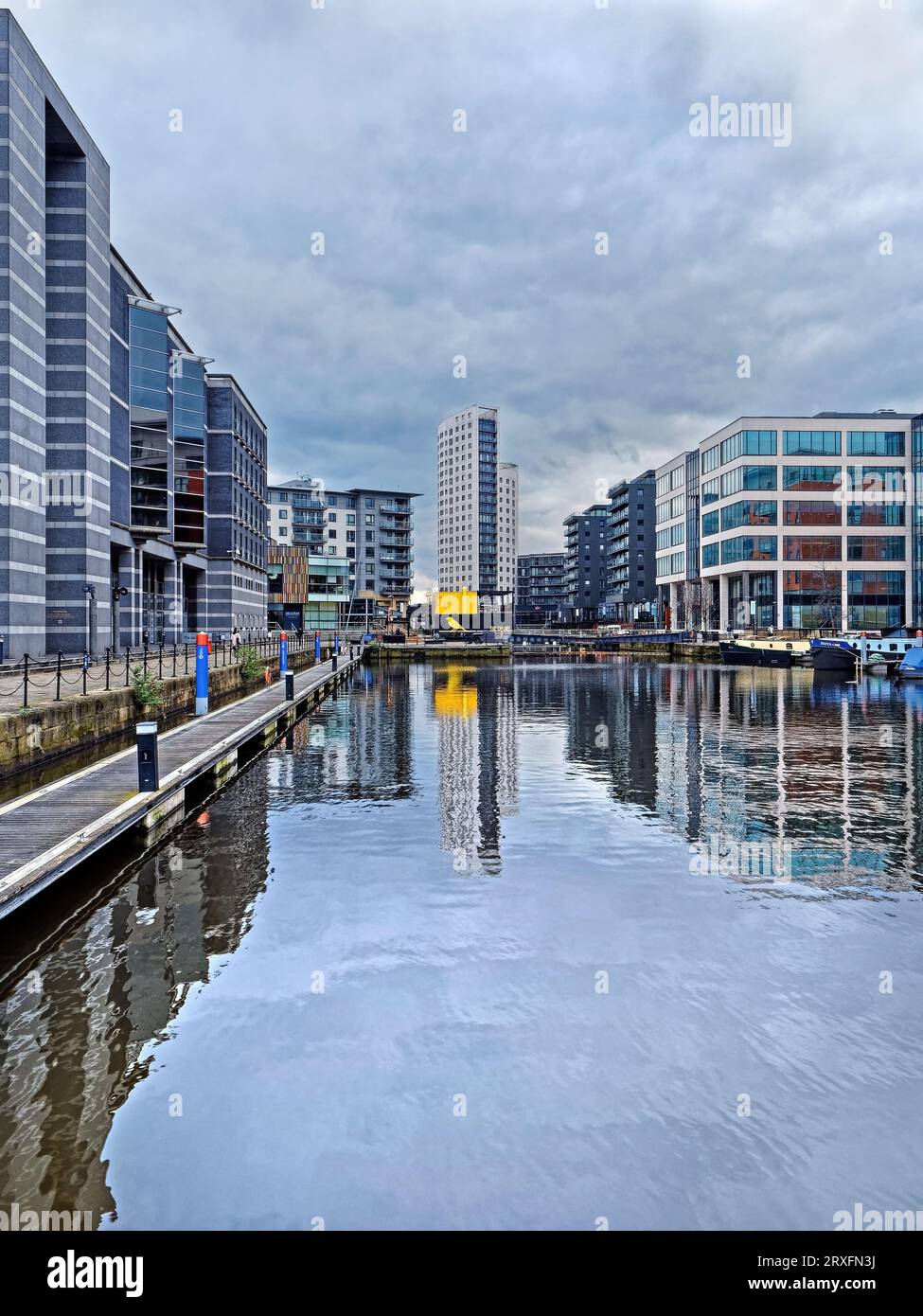 UK, West Yorkshire, Clarence House, Narrowboats, Apartments and Offices