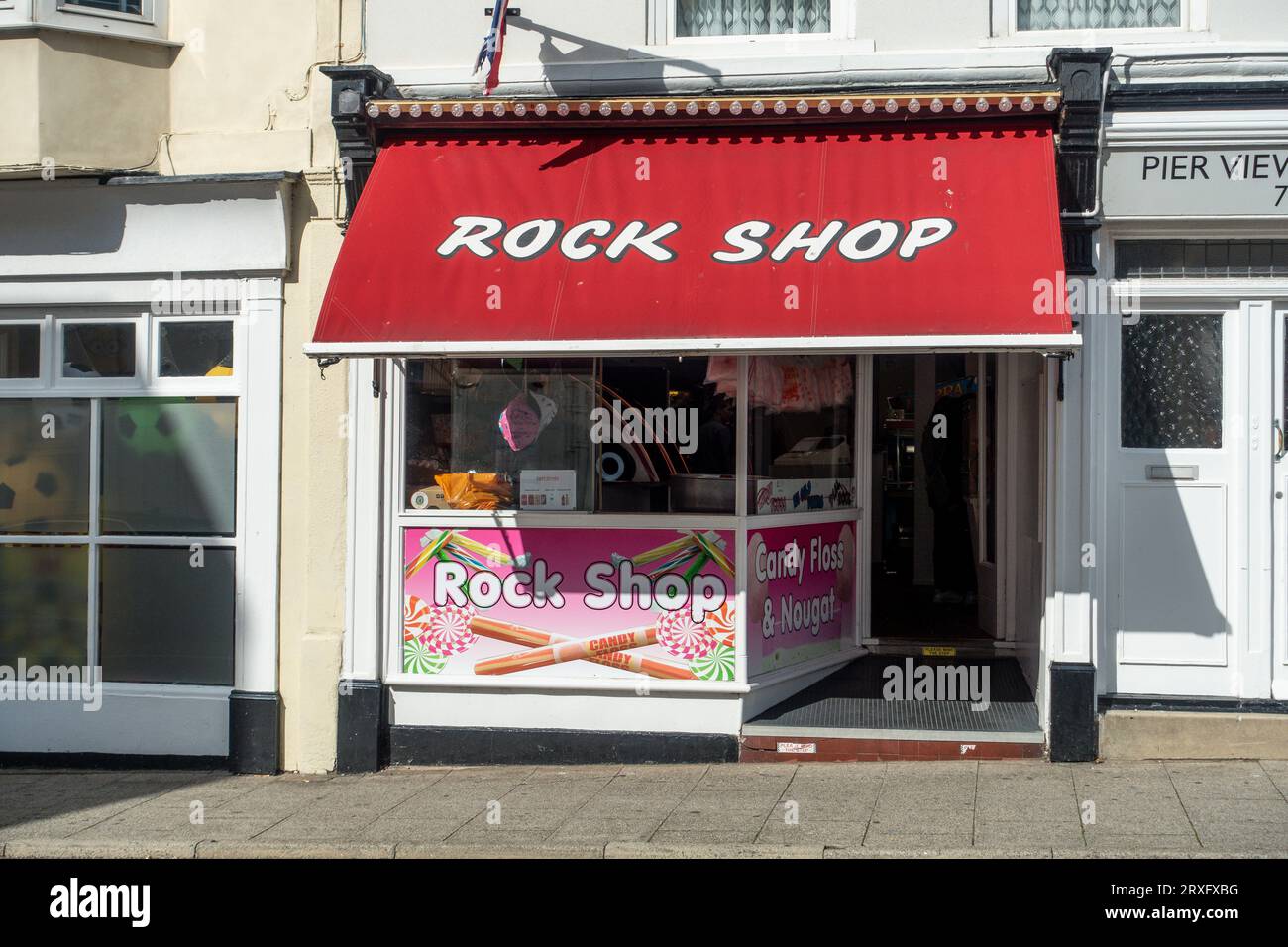The,Rock,Shop,King Street,Deal,Kent,England,UK Stock Photo