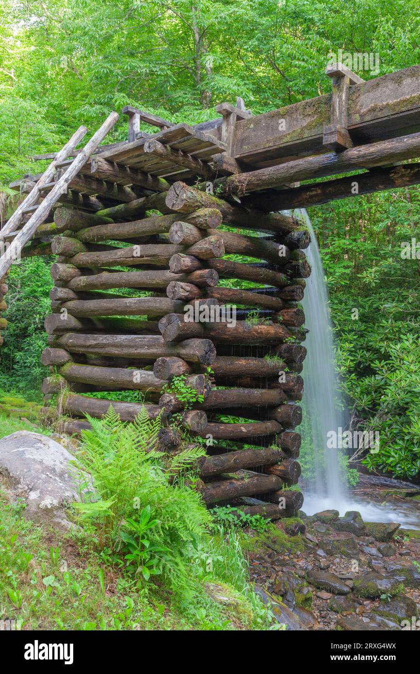 Mingus Mill in Great Smoky Mountains National Park in North Carolina