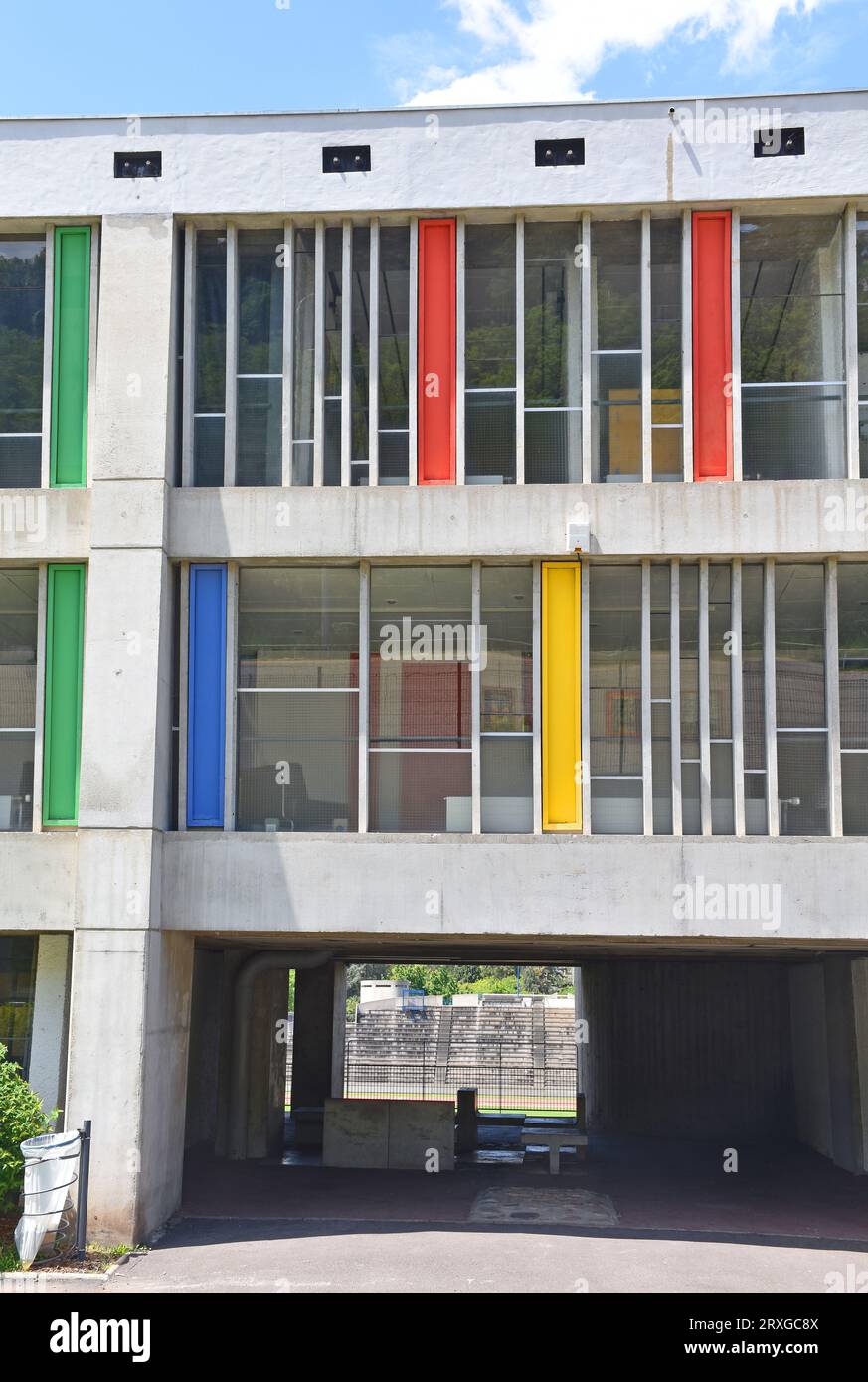 Maison de la Culture de Firminy, a Cultural Centre, part of the master