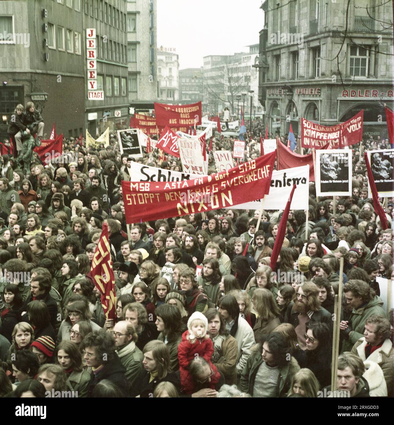 DEU, Germany The historical colour photos from the times of the 70s