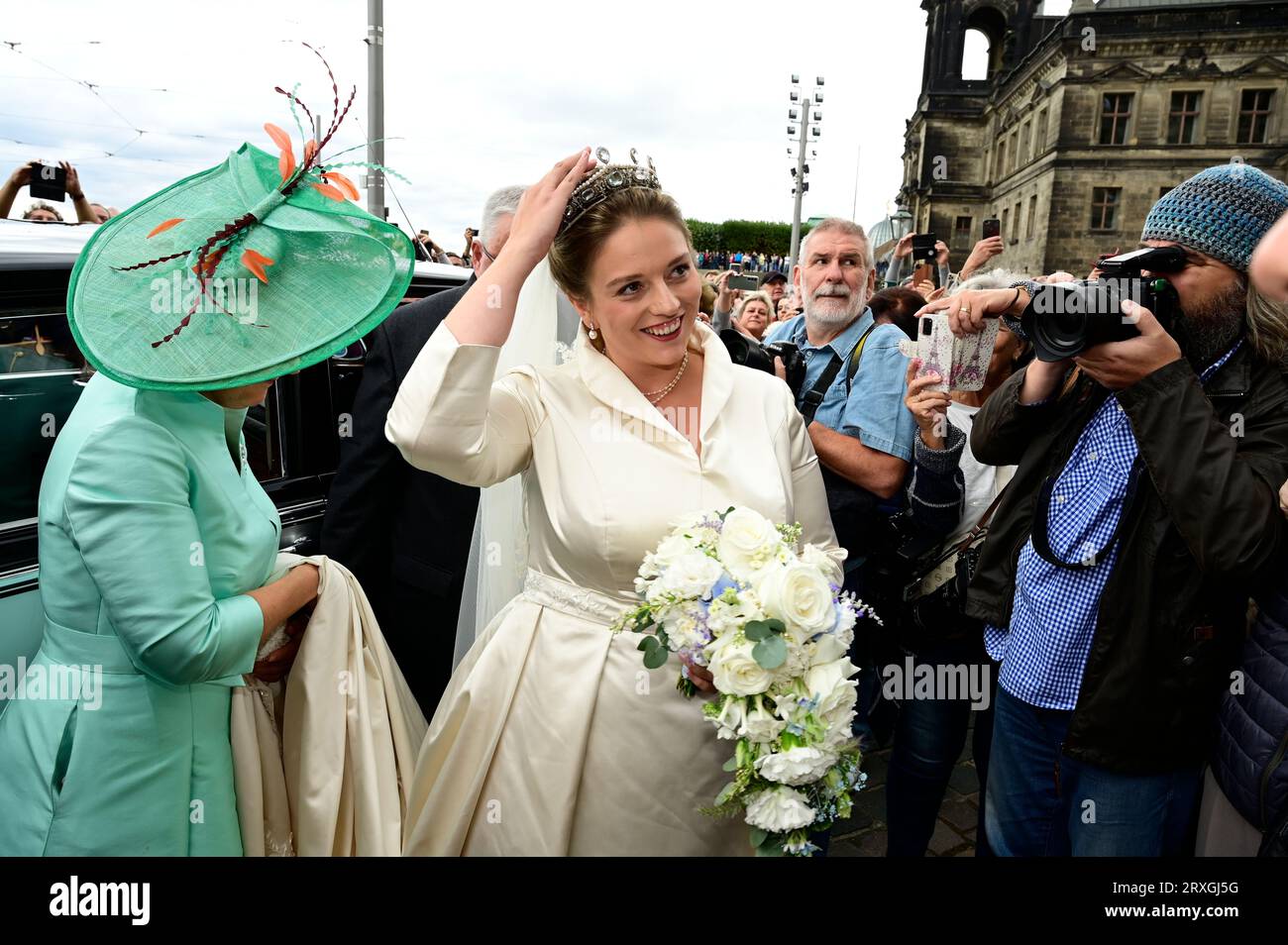 Gisela Prinzessin von Sachsen Herzogin zu Sachsen und Maria Teresita