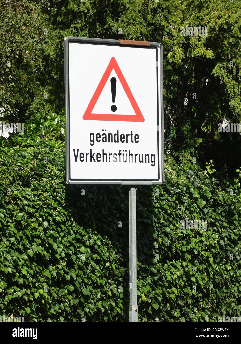 Cologne, Germany. 23rd Sep, 2023. Traffic sign with the indication of ...