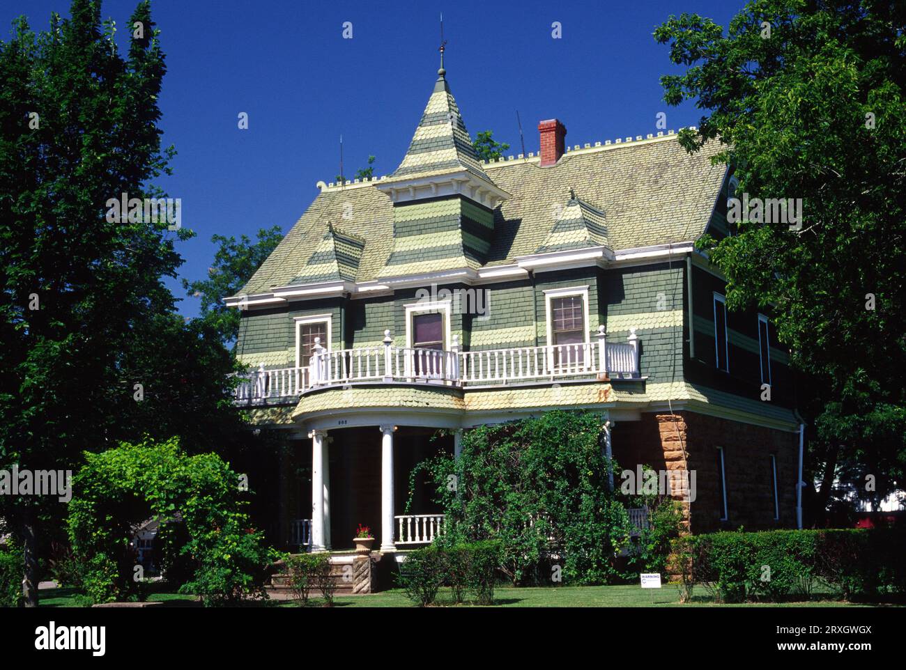 Drummond House, Hominy, Oklahoma Stock Photo Alamy