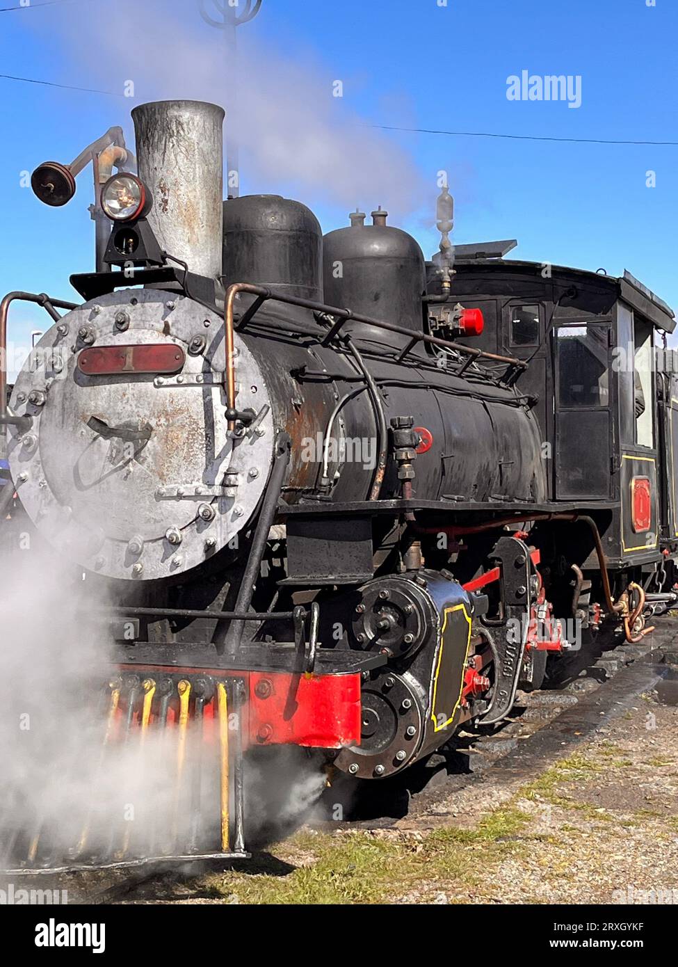 Old train Patagonia Argentina Stock Photo Alamy