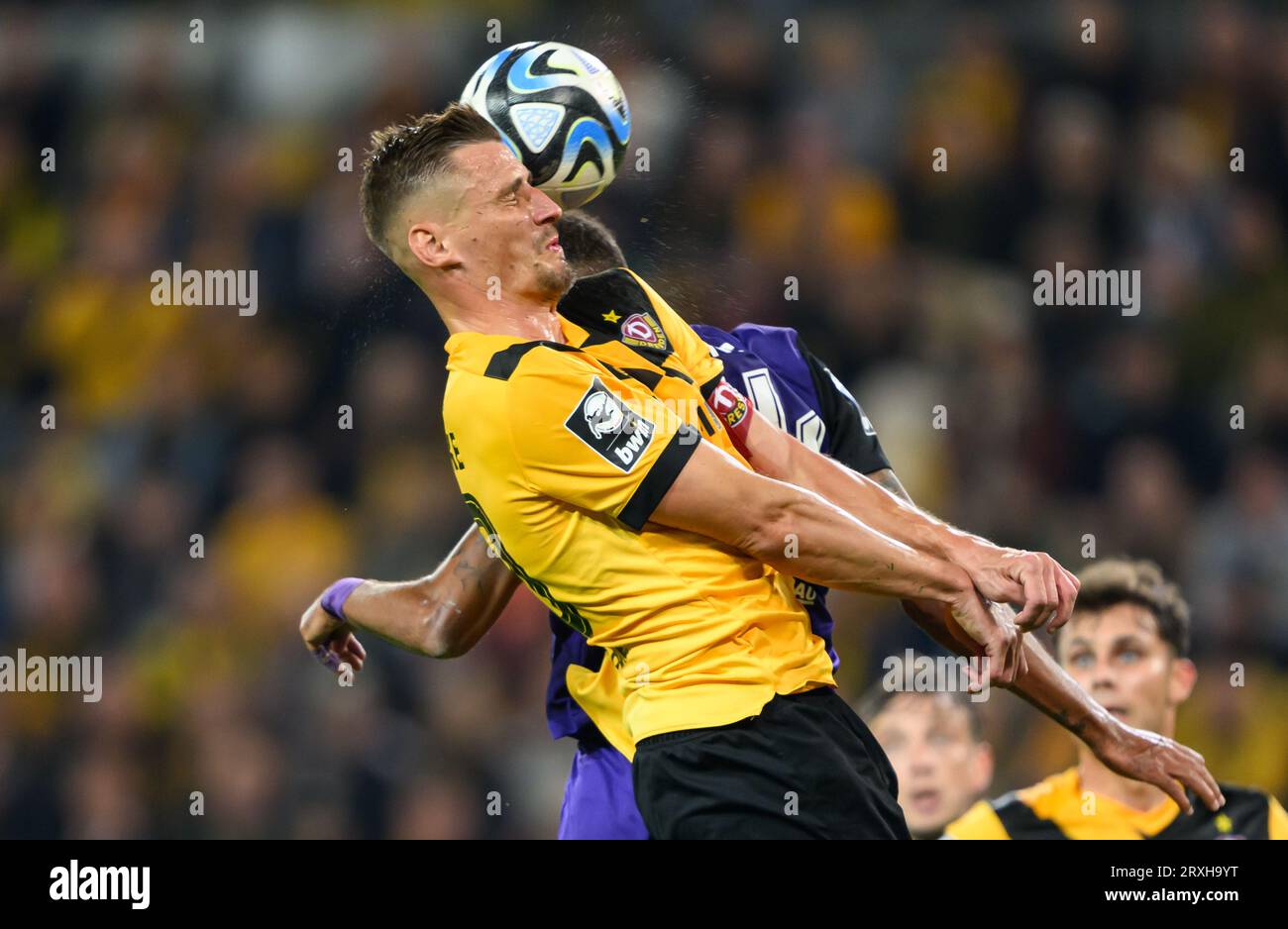 23 July 2022, Saxony, Dresden: Soccer: 3rd league, SG Dynamo Dresden - TSV  1860 Munich, Matchday 1, Stock Photo, Picture And Rights Managed Image.  Pic. PAH-220724-99-136742-DPAI