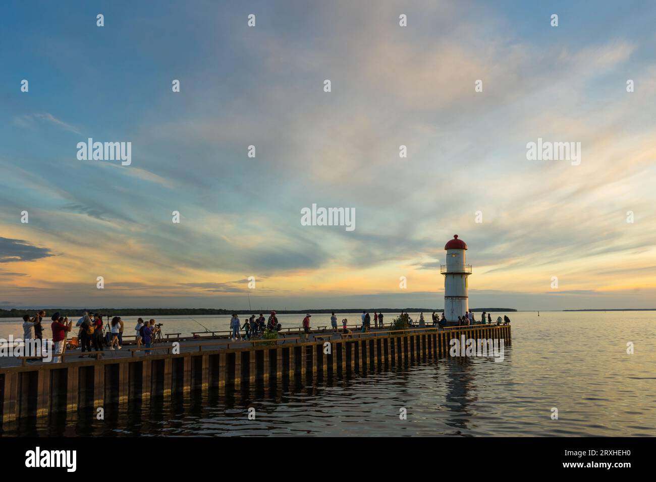 Old river mouth lighthouse hi-res stock photography and images - Alamy