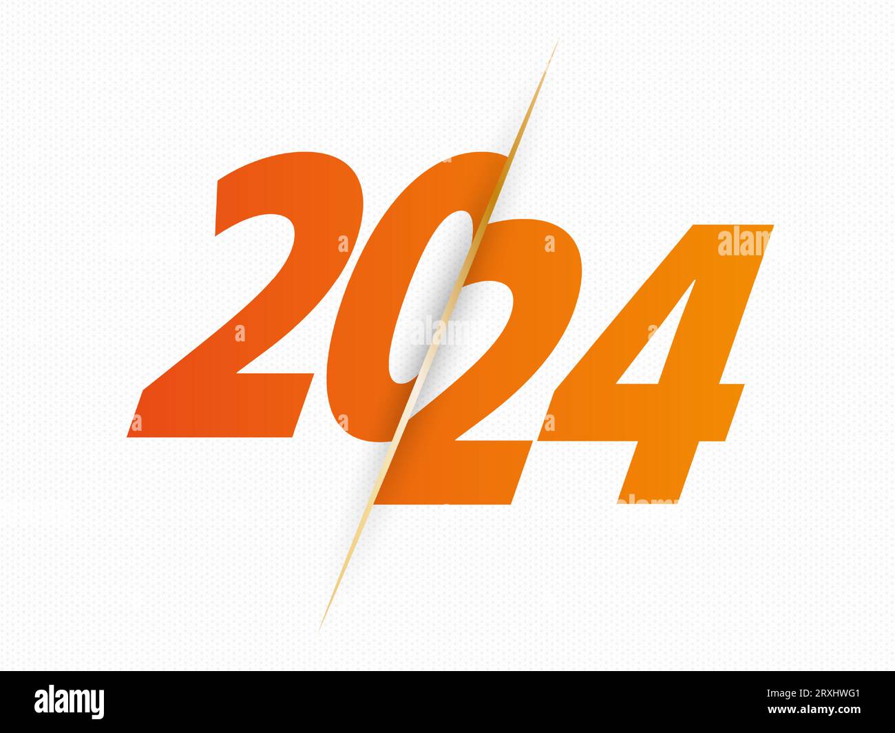 2024 sign for new year. Vector illustration Stock Vector Image & Art