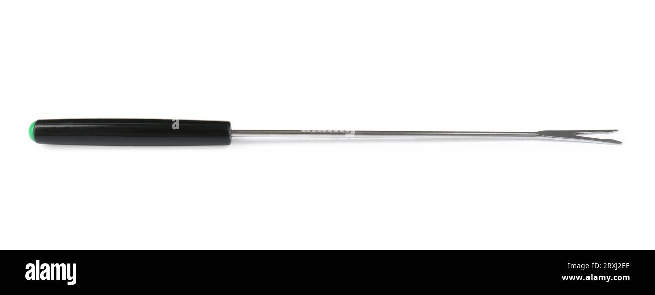 Fondue fork isolated on white. Kitchen equipment Stock Photo Alamy