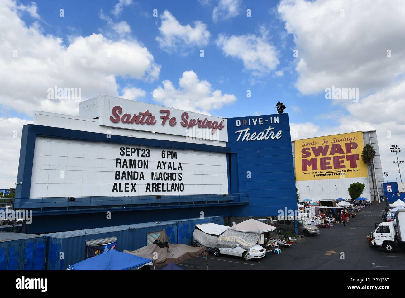 SANTA FE SPRINGS, CALIFORNIA 20 SEPT 2023 The Swap Meet in the