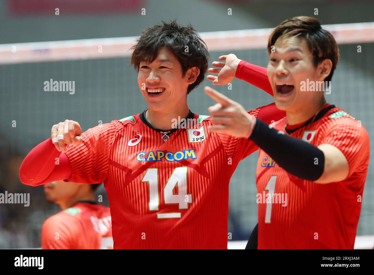 Tokyo, Japan. 25th Sep, 2023. (L to R) Yuki Ishikawa, Yuji Nishida (JPN