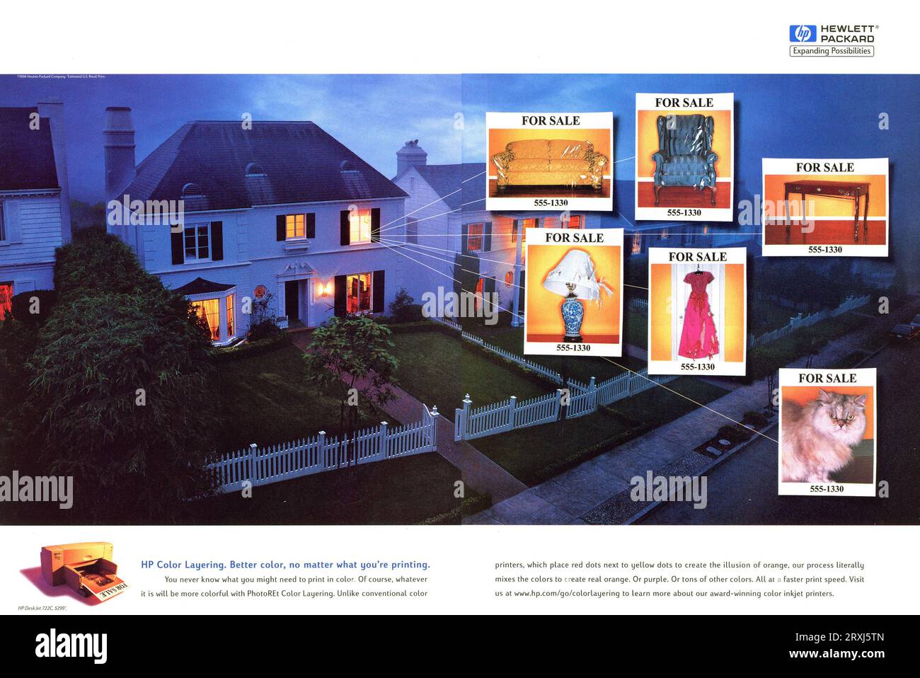 Vintage 14 December, 1998 Time Magazine Advert, USA Stock Photo