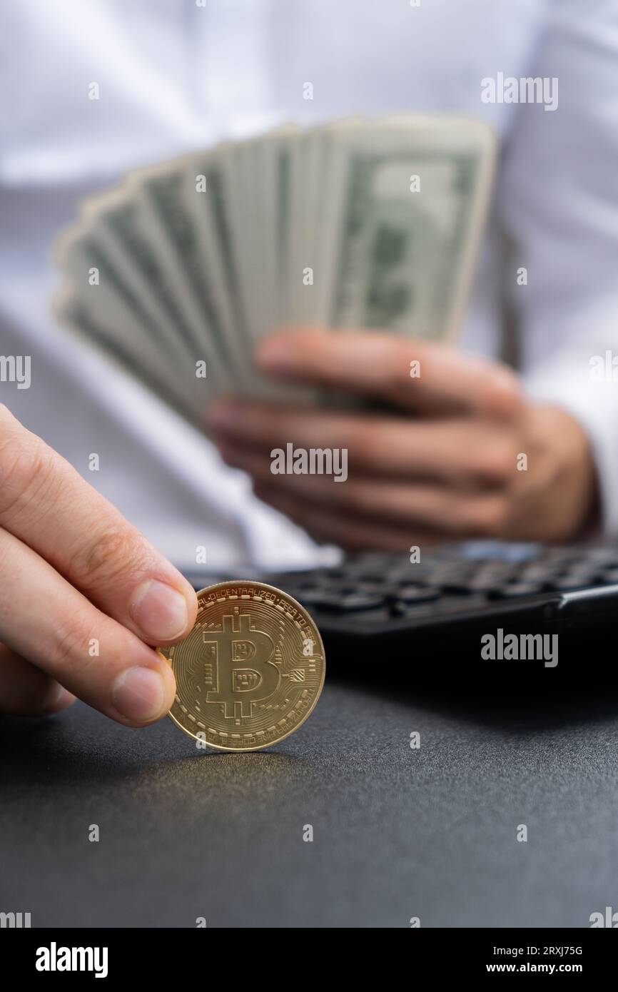 Hands, calculator or futuristic finance charts in company growth planning,  stock market trading or office investment management. Zoom, financial woman  Stock Photo - Alamy