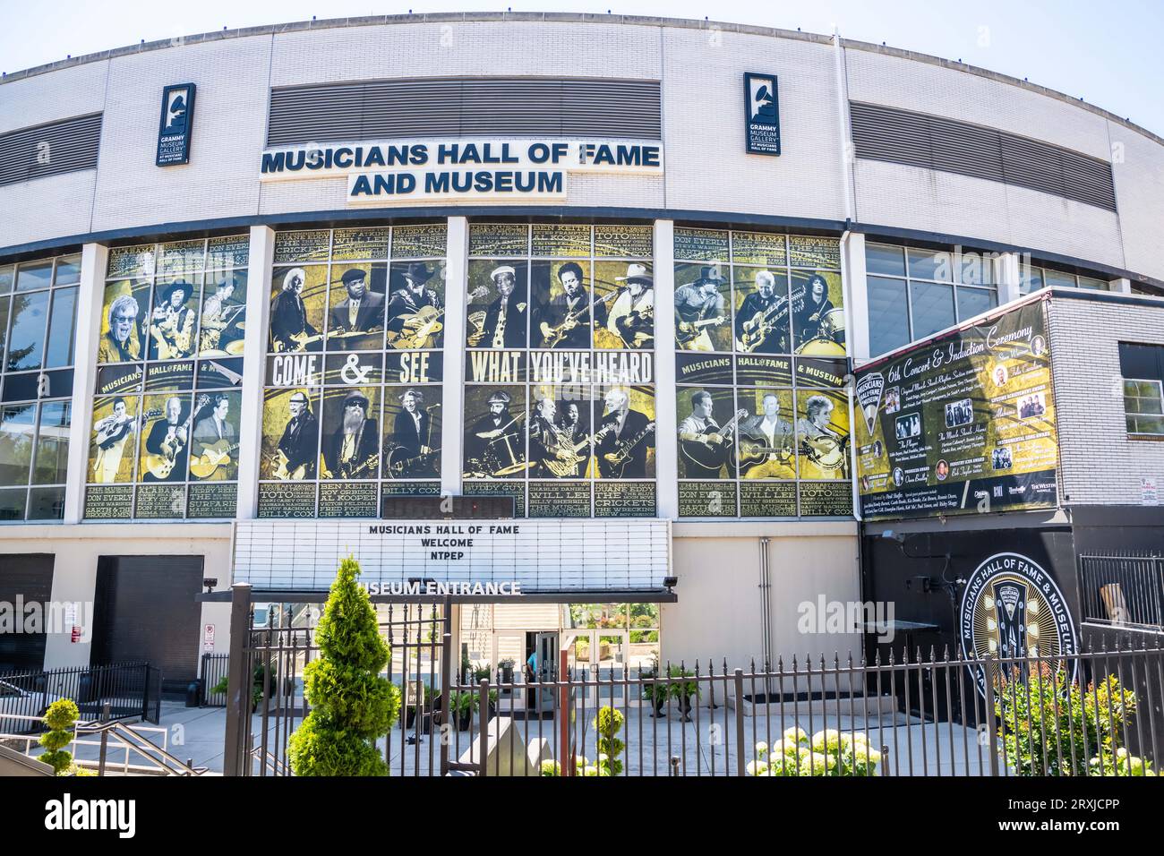 Nashville, TN, USA June 29, 2022 Musicians Hall of Fame and Museum
