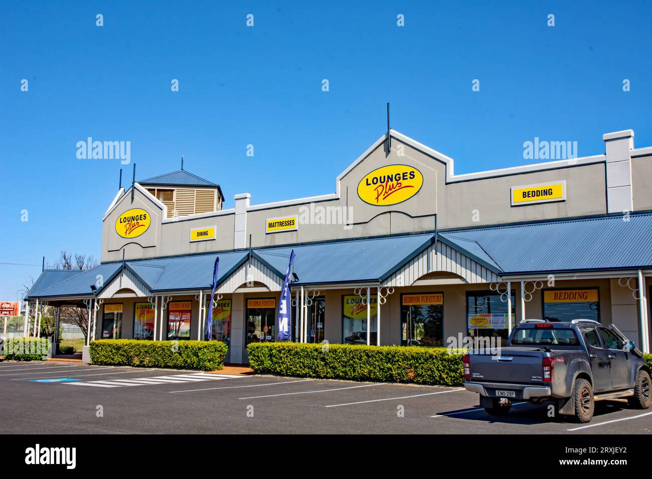 Lounges Plus Furniture retailer Tamworth Australia Stock Photo Alamy