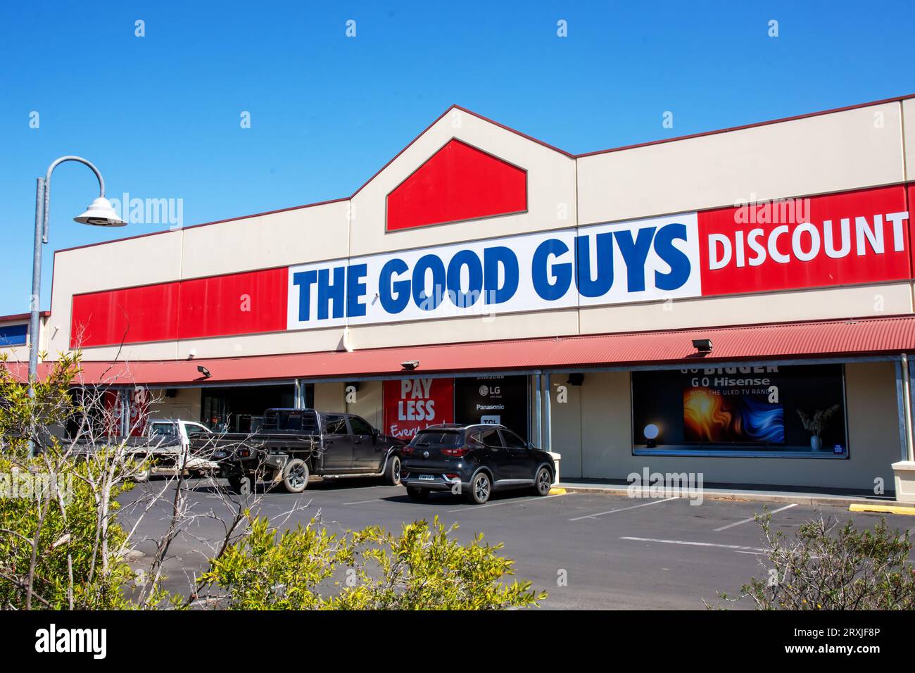 The Good Fuys retail store of household appliances Tamworth Australia. Stock Photo