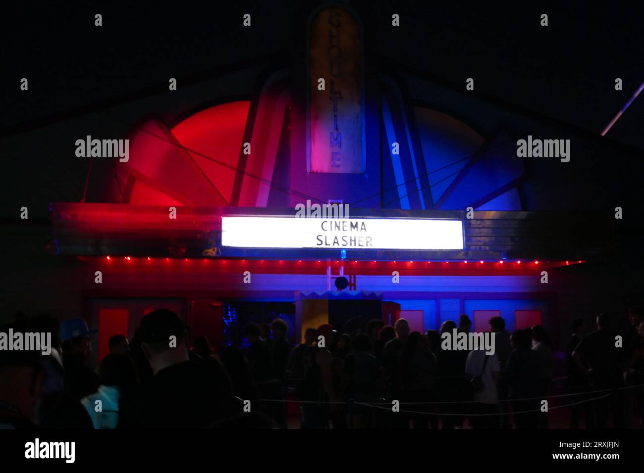 Buena Park, California, USA 24th September 2023 Cinema Slasher Maze at