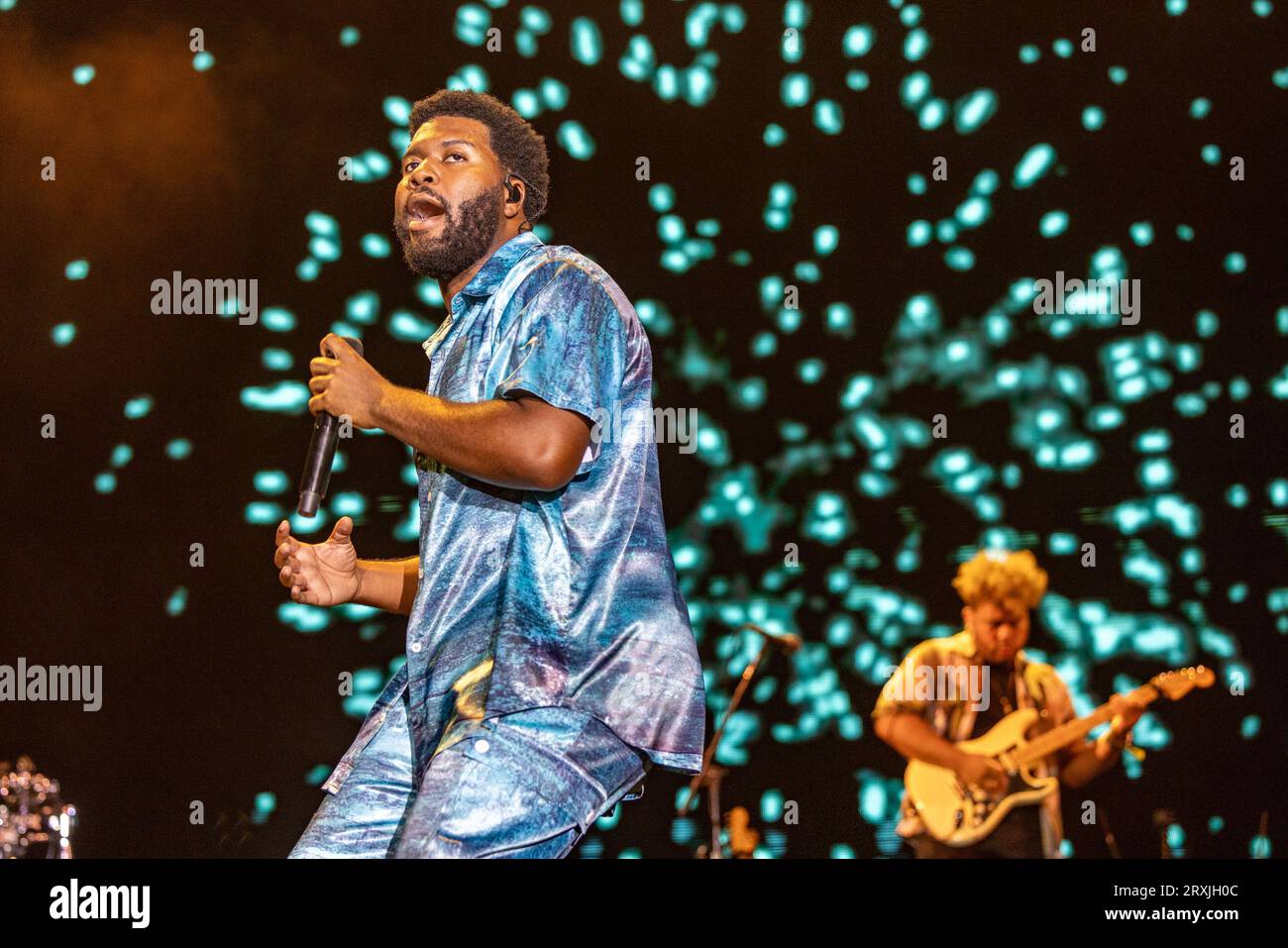 Las Vegas, USA. 25th Sep, 2023. Singer Khalid (Khalid Robinson) during