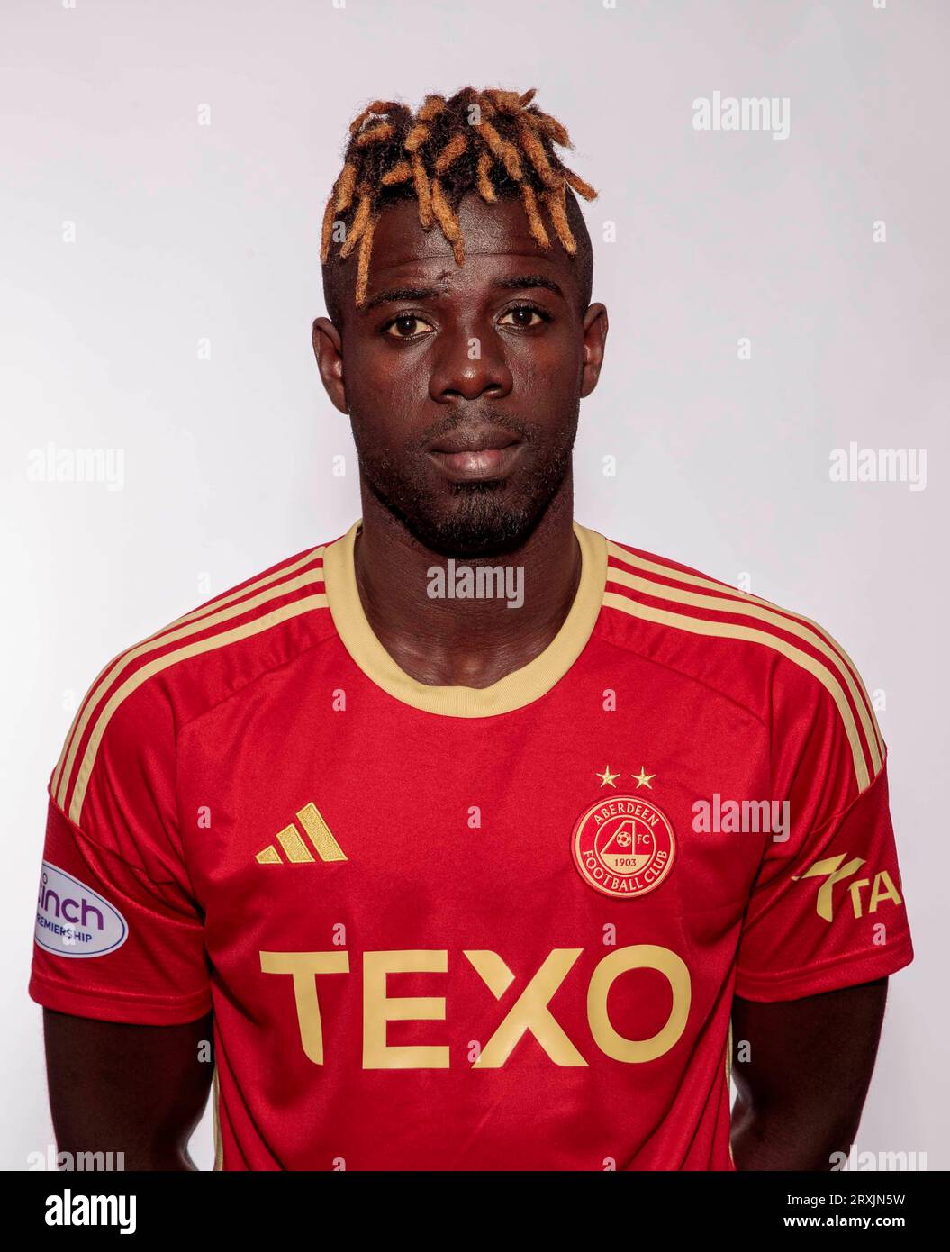 Aberdeen's Pape Habib Gueye Stock Photo Alamy