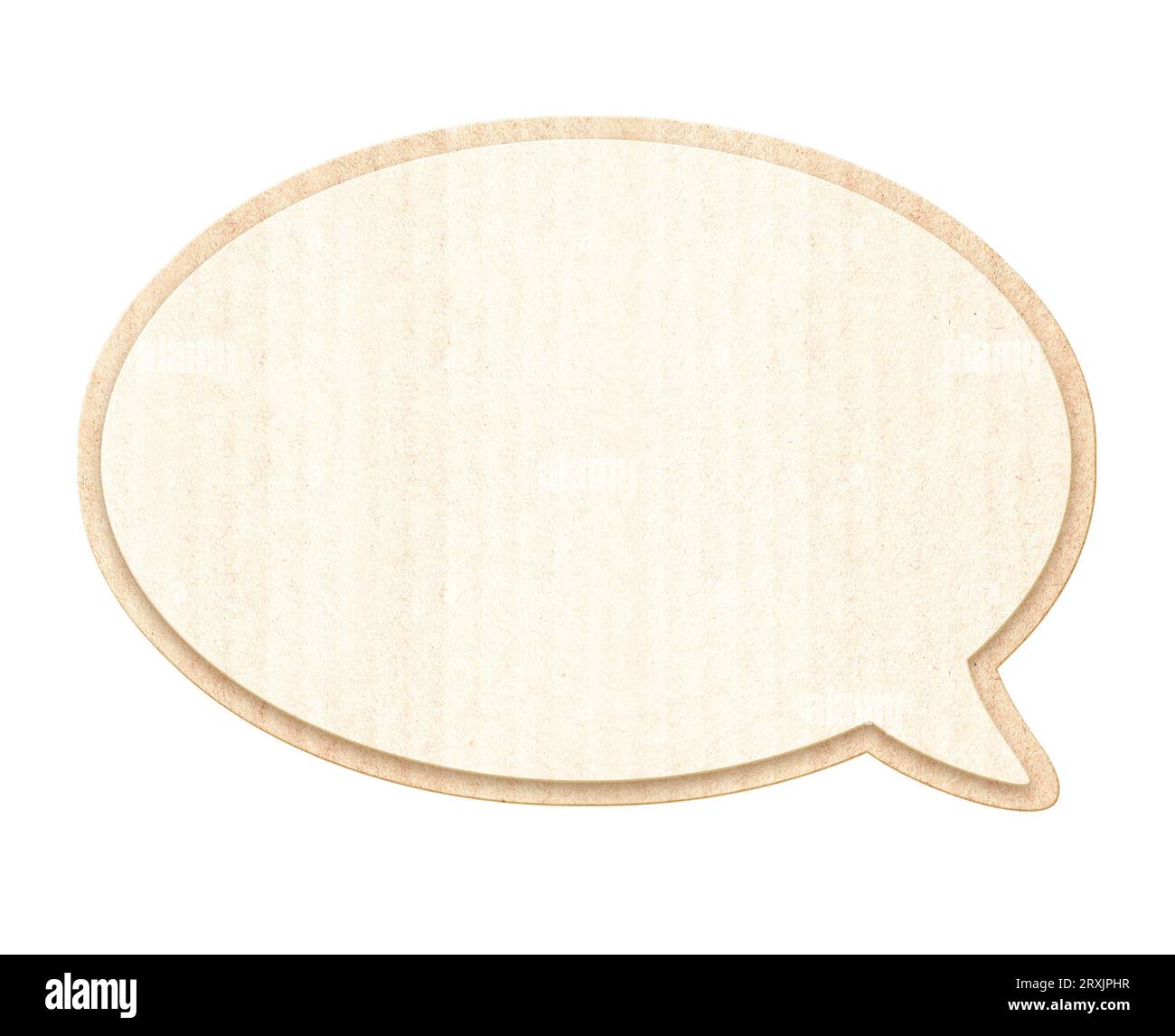 Oval empty comic speech Cut Out Stock Images & Pictures - Alamy