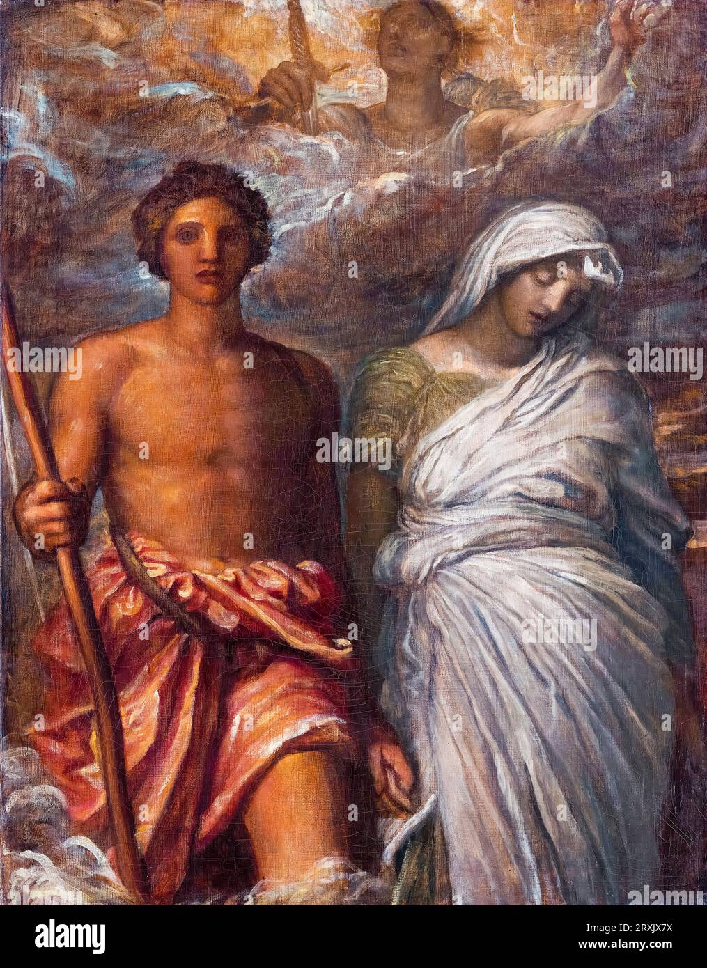 George frederick watts paintings hi-res stock photography and images ...
