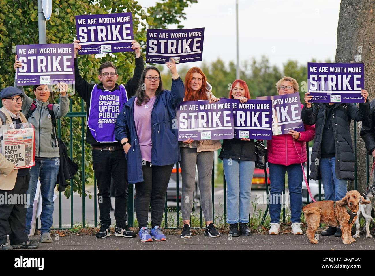 Unison school strikes scotland hires stock photography and images Alamy