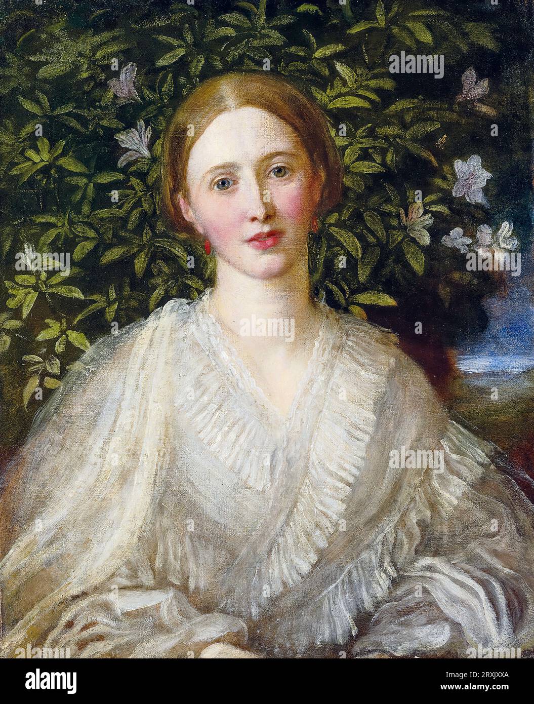 Helen Rose Huth (née Ogilvy), portrait painting in oil on canvas by
