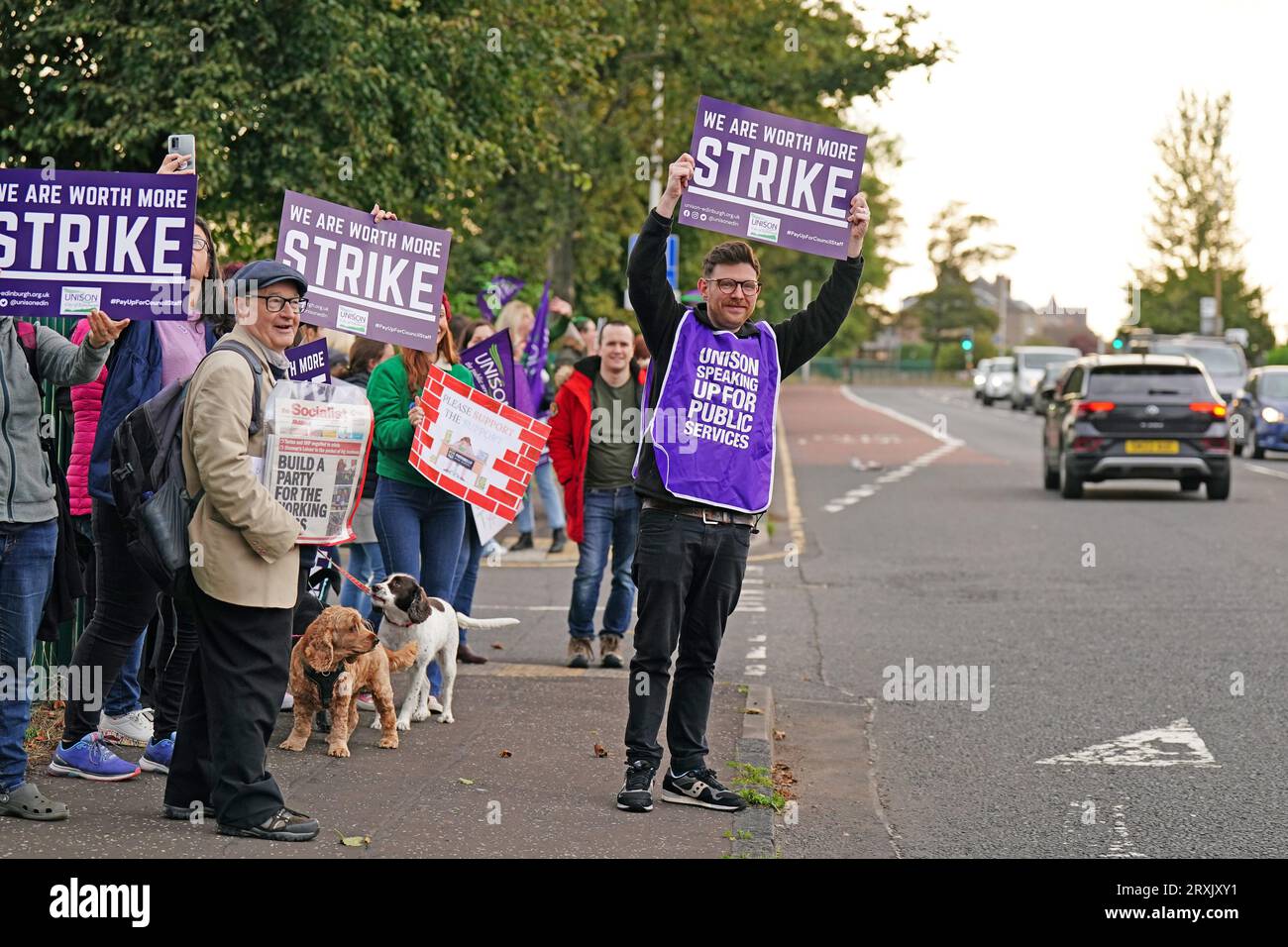 Unison school strikes scotland hires stock photography and images Alamy