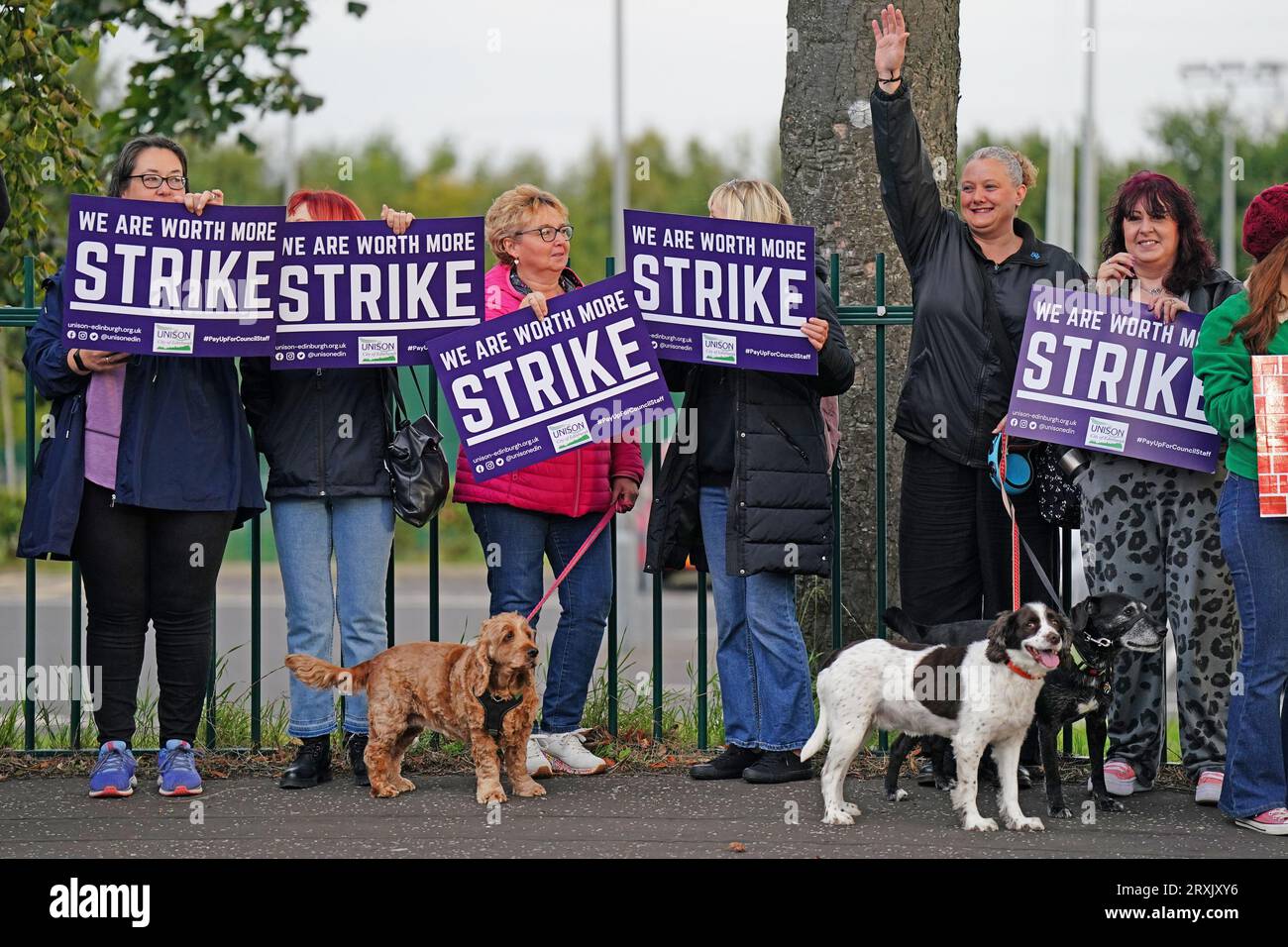 Unison school strikes scotland hires stock photography and images Alamy