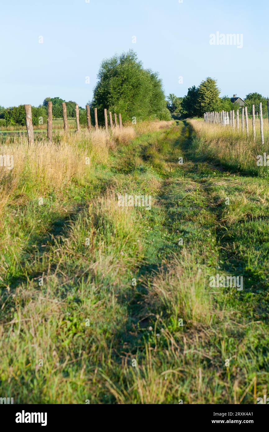 Stanin Open-air museum old village Husinka, Podlasie Poland. Landscape Stock ...
