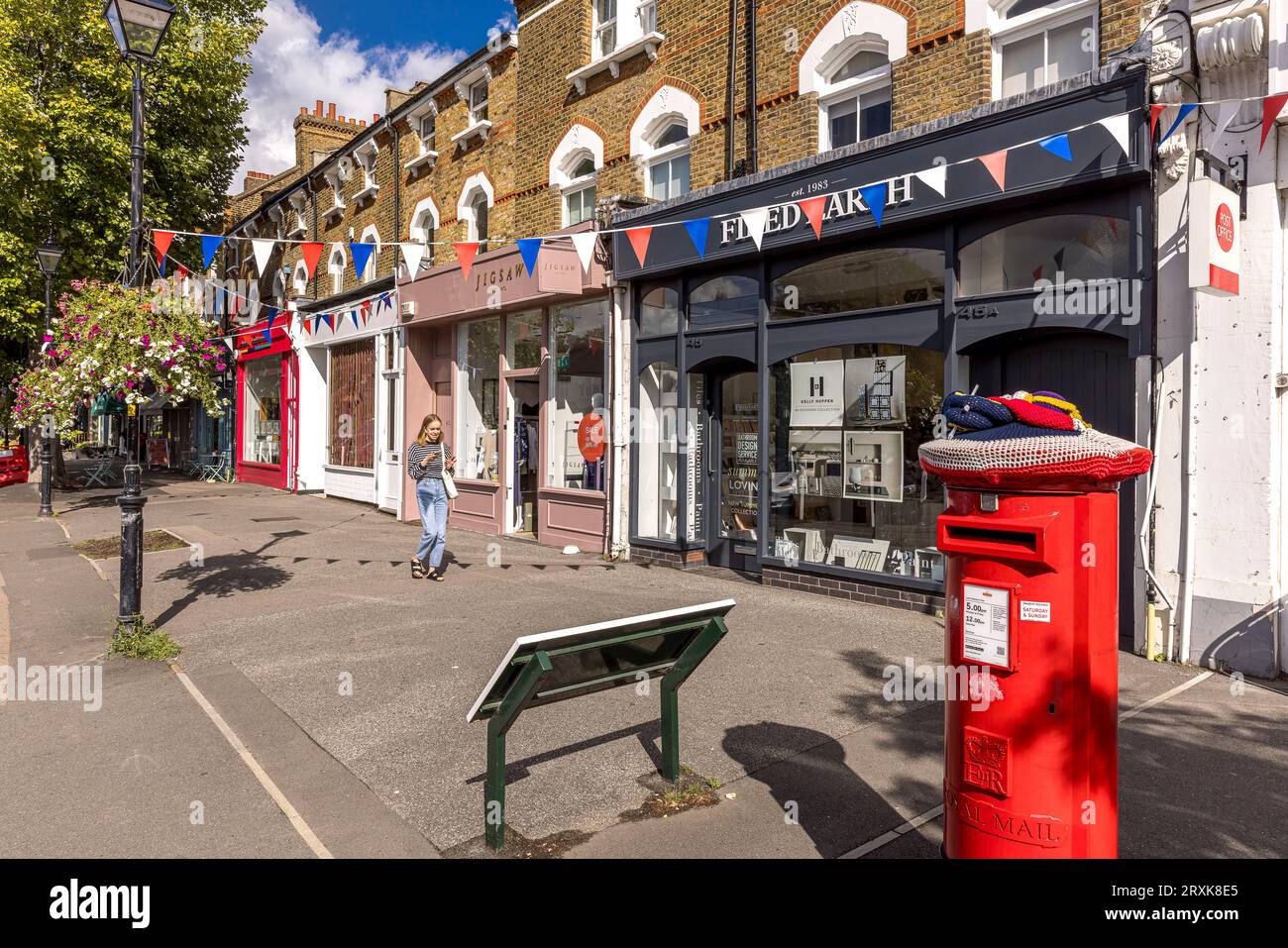 Dulwich Village, London, England, UK Stock Photo Alamy