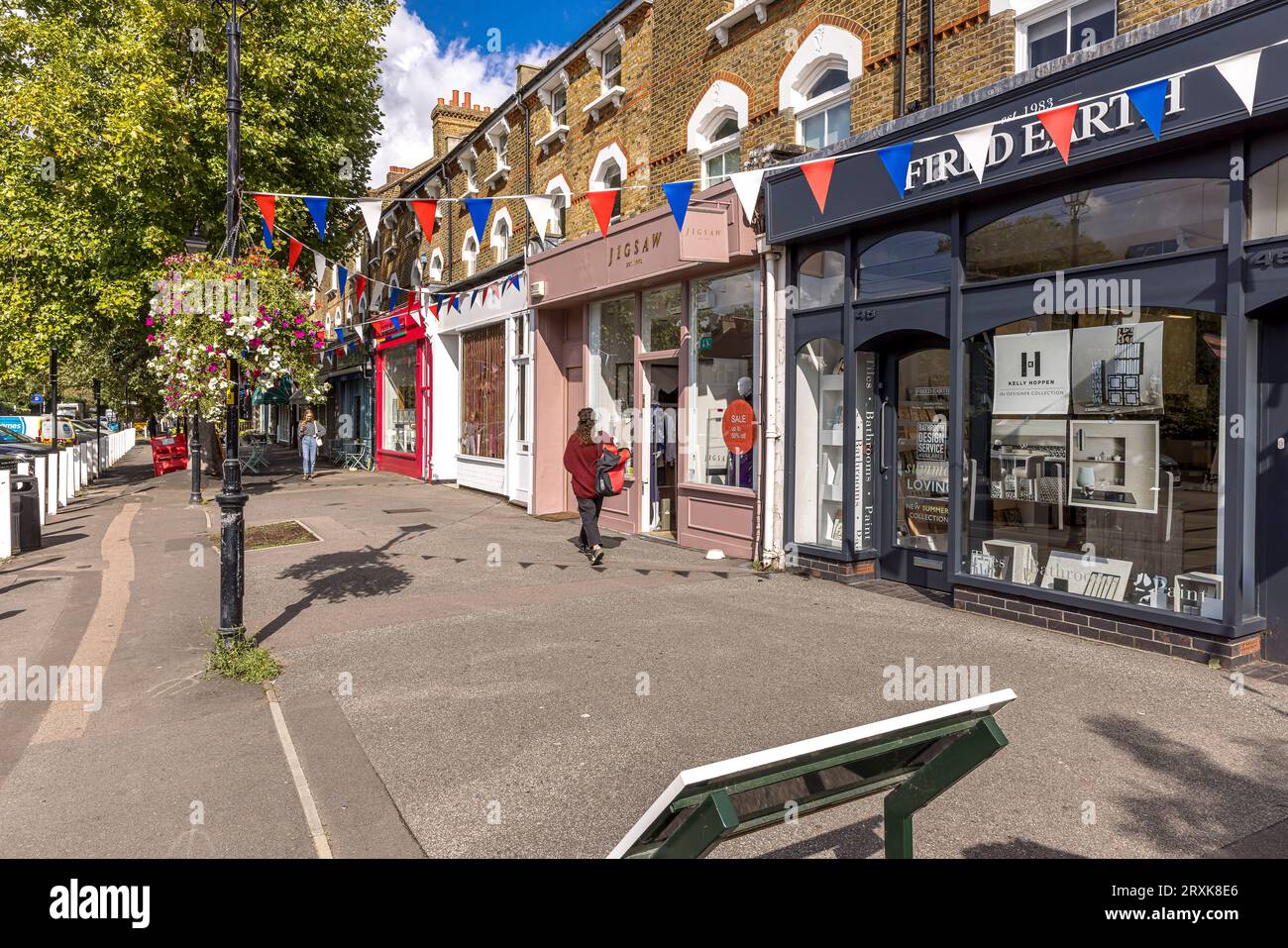 Dulwich Village, London, England, UK Stock Photo