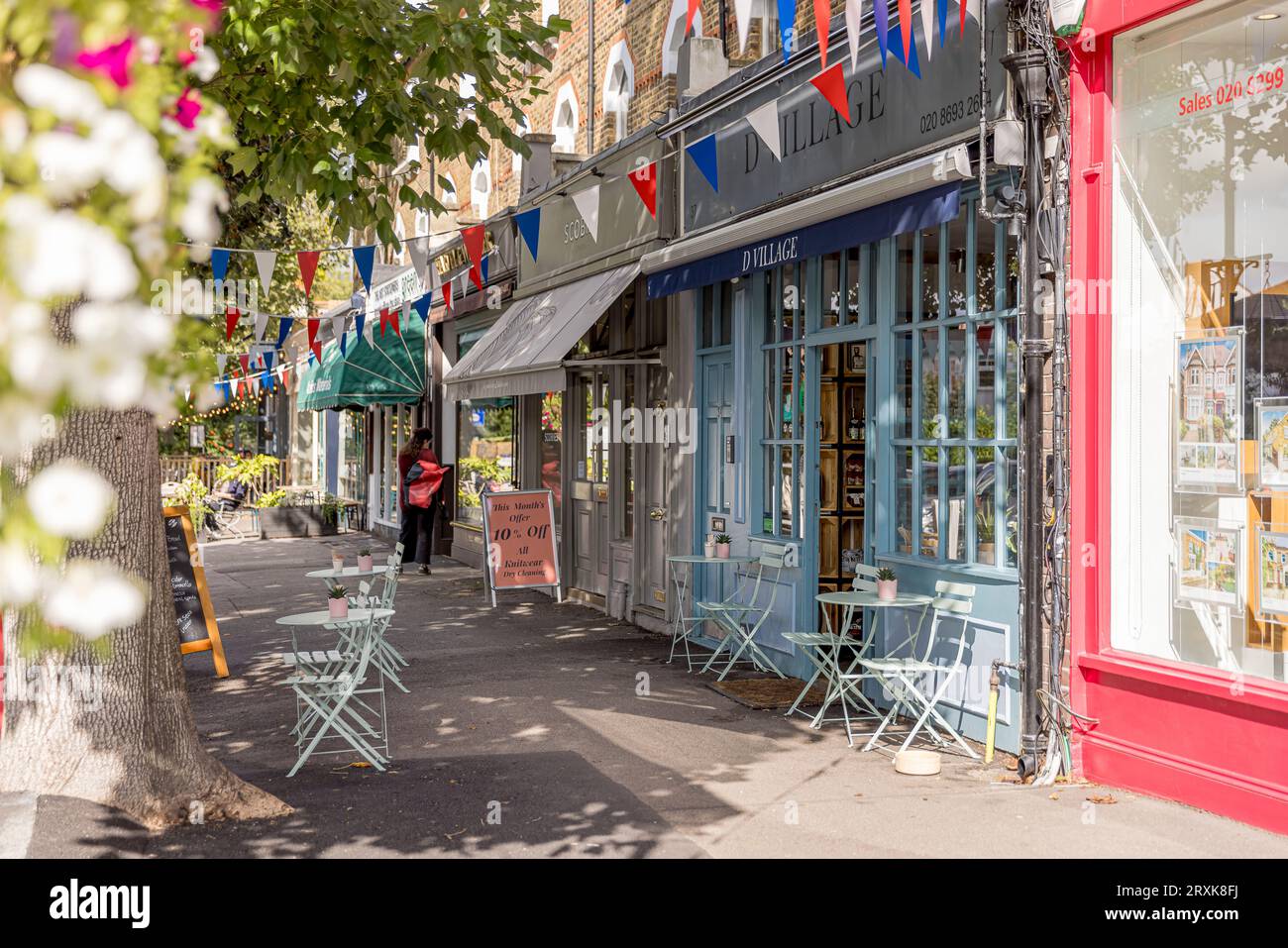 Dulwich Village, London, England, UK Stock Photo Alamy
