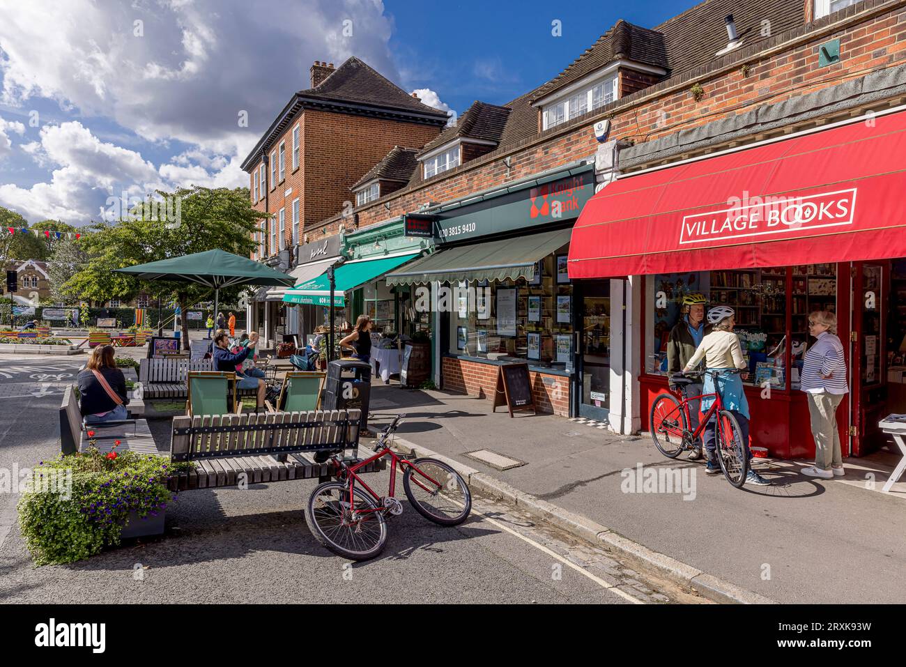 Dulwich Village, London, England, UK Stock Photo Alamy