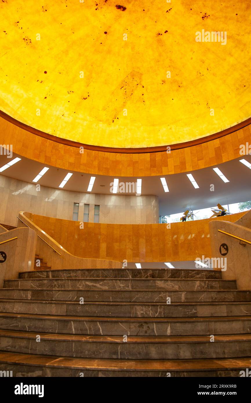 Interior of Museo De Arte Moderno in Mexico City, Mexico Stock Photo