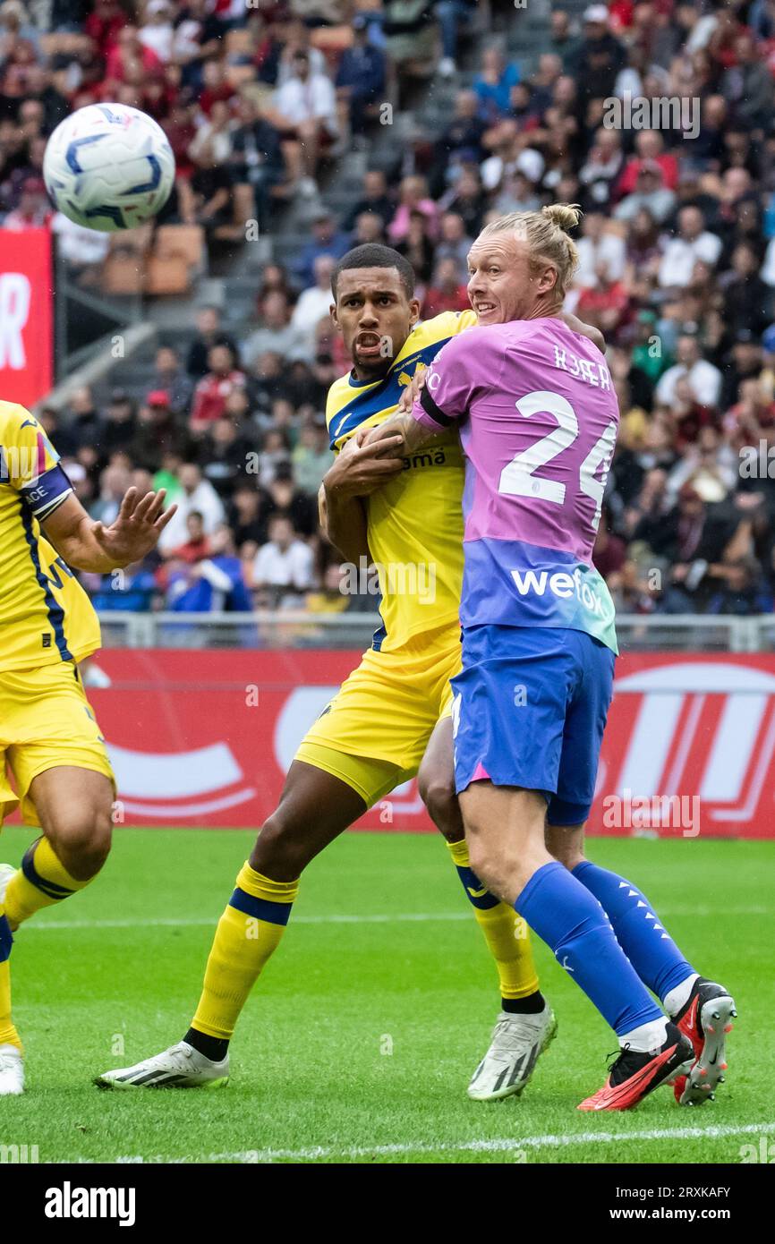 Simon Kjær and AC Milan win 1-0 over Tottenham