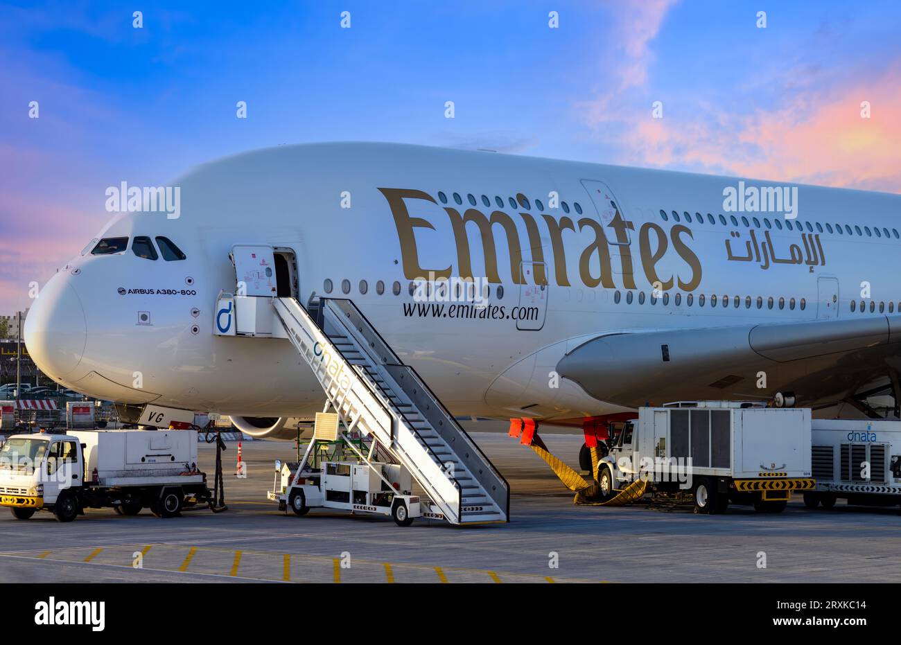 Dubai, UAE, 27 May, 2023 Main International Dubai Airport, Emirates