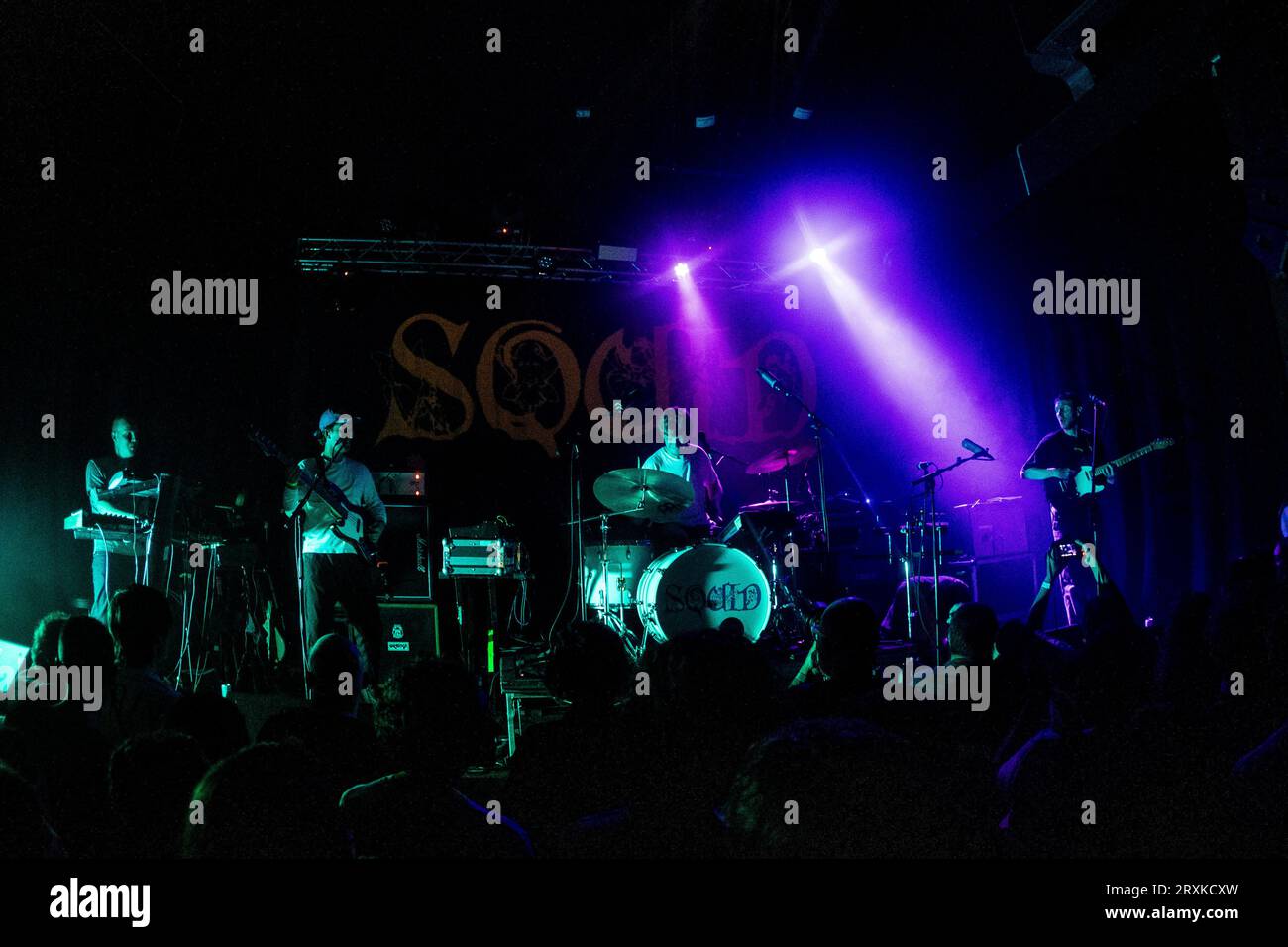 Milan, Italy. 19th Sep, 2023. MILAN, ITALY - SEPTEMBER 19: Squid perform at Santeria Toscana 31 Milan on September 19, 2023 in Milan, Italy. (Photo by Roberto Finizio/NurPhoto) Credit: NurPhoto SRL/Alamy Live News Stock Photo