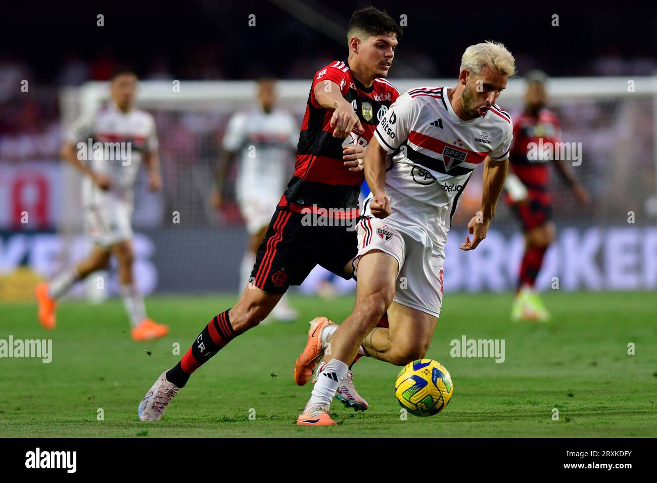 São Paulo (SP), 24 September - Soccer/SÃO PAULO-FLAMENGO - Calleri from ...