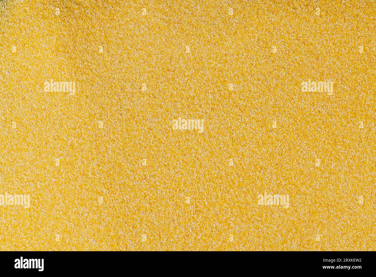 yellow corn grain flour for cooking polenta porridge, dry yellow