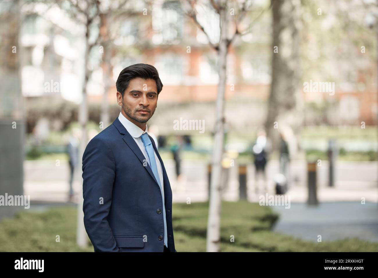 Businessman in nature hi-res stock photography and images - Alamy