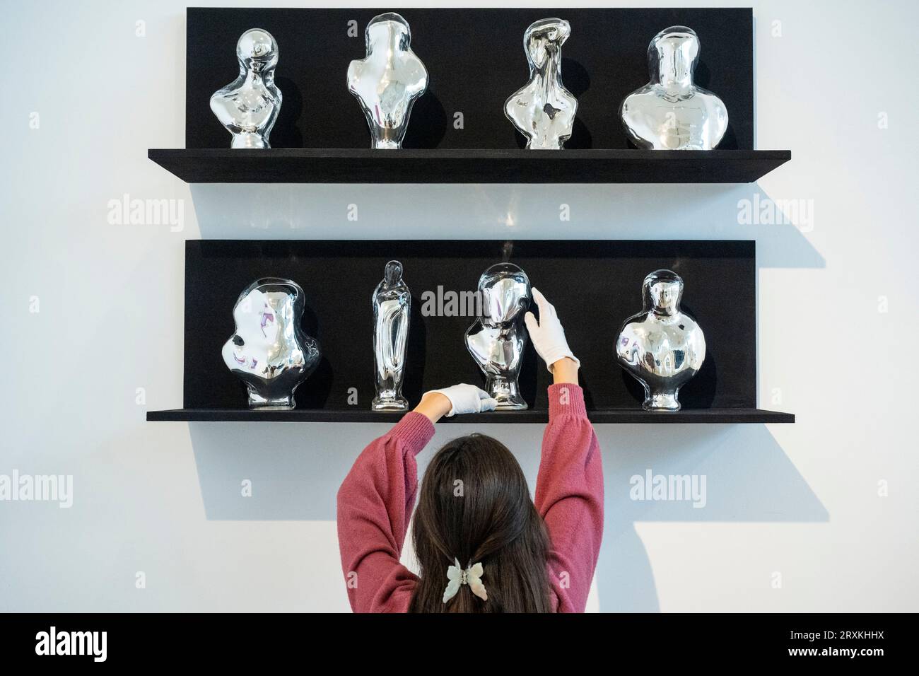 London, UK. 26 September 2023. A staff member with 'Human Error