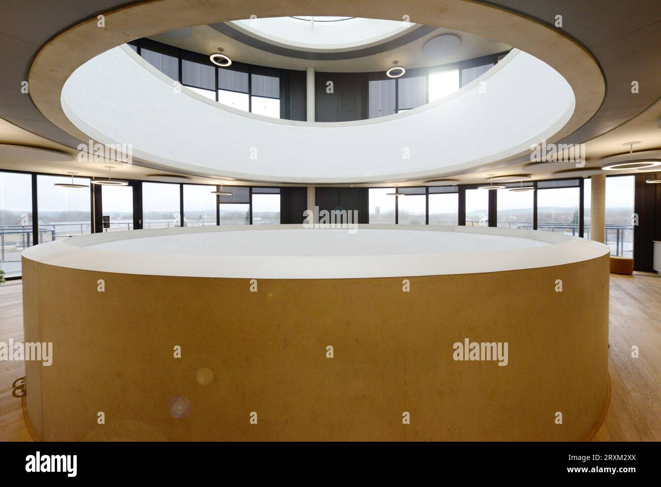 Circular skylight Stock Photo